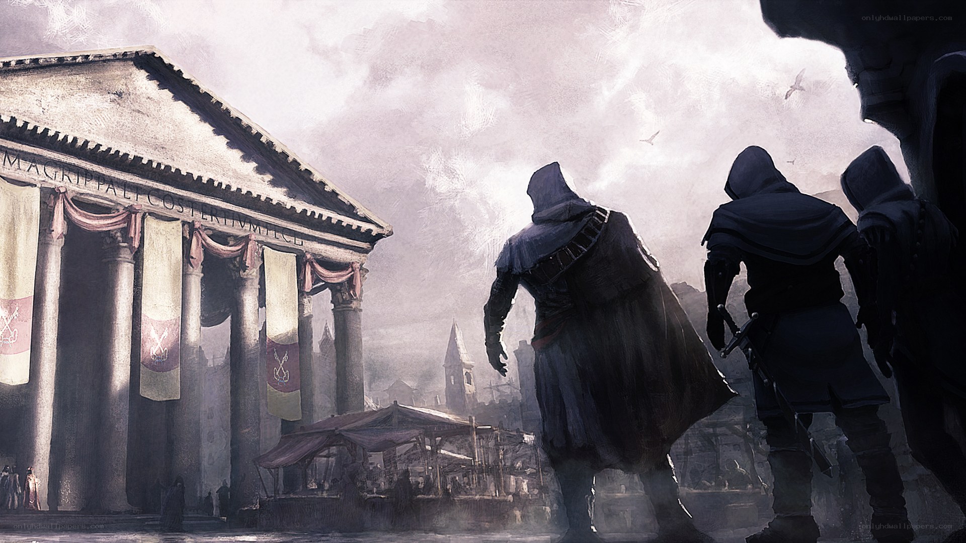 Assassin's Creed city scene