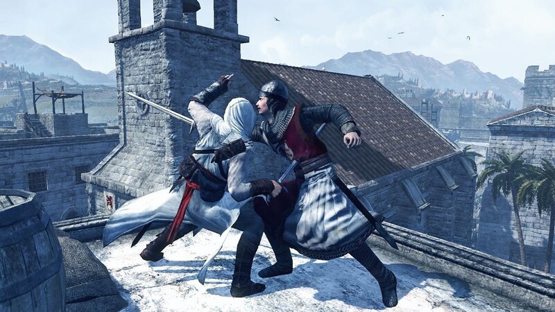 Assassin's Creed combat scene