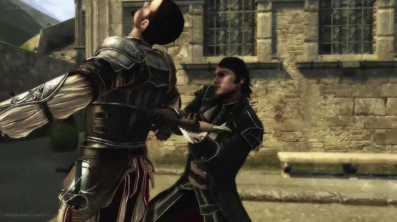 assassin's creed combat scene