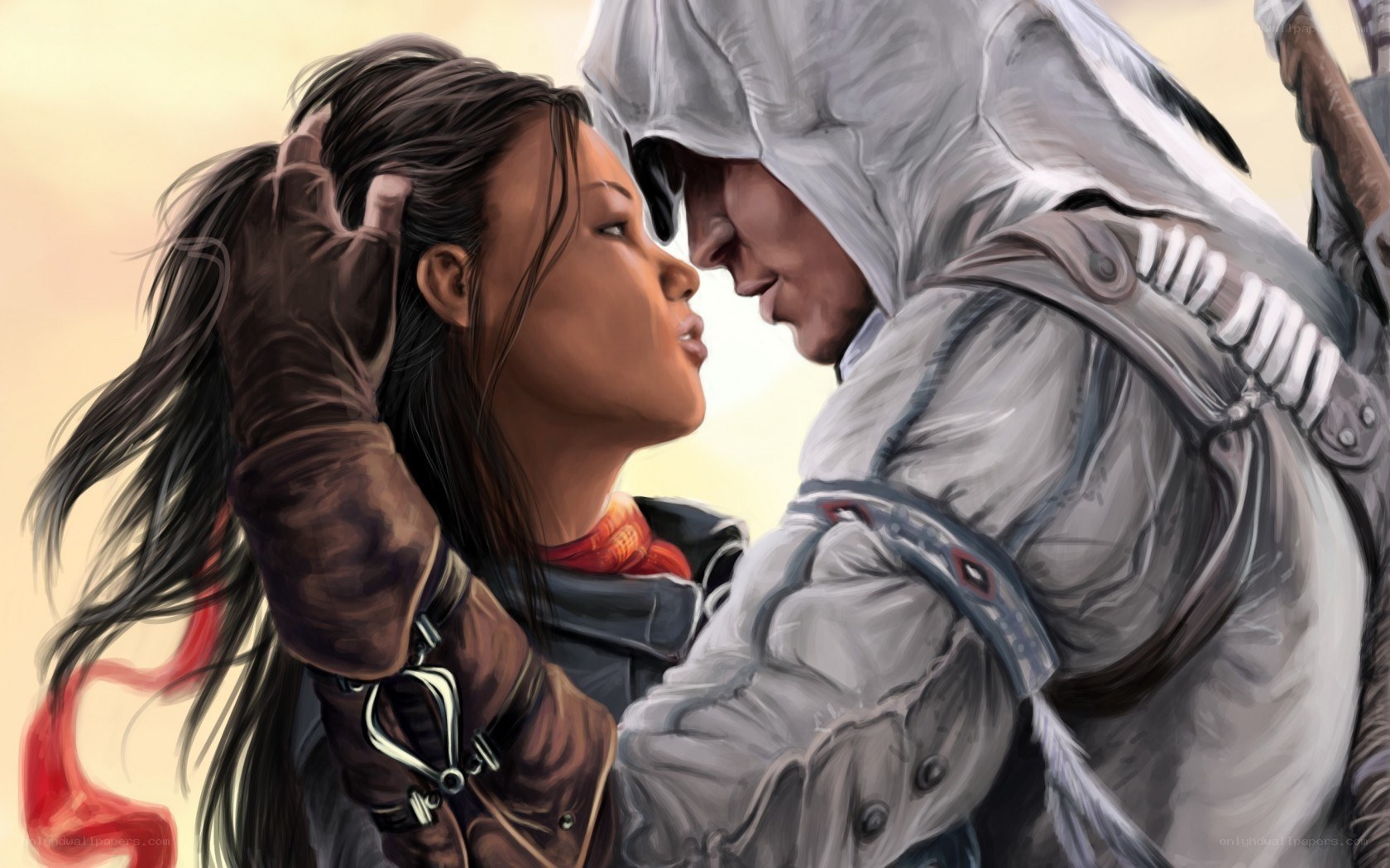 Assassin's Creed couple moment