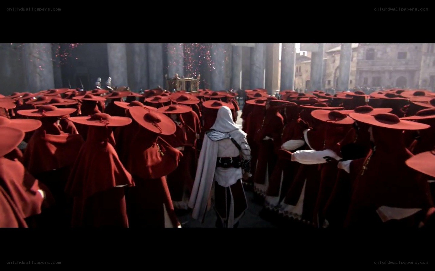 Assassin's Creed crowd scene
