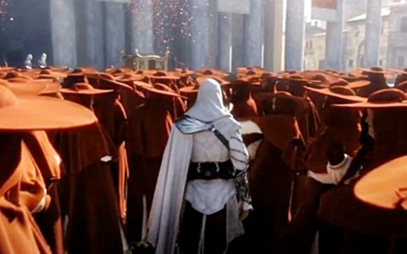 Assassin's Creed crowd scene