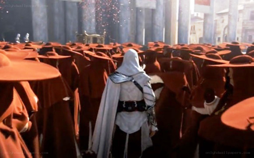 Assassin's Creed crowd scene
