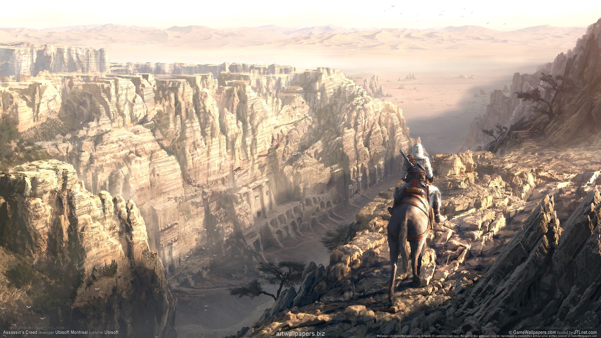 Assassin's Creed desert canyon