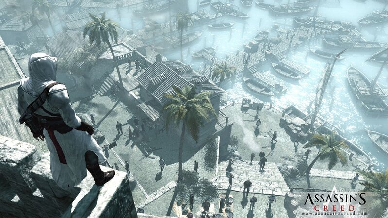 Assassin's Creed harbor view