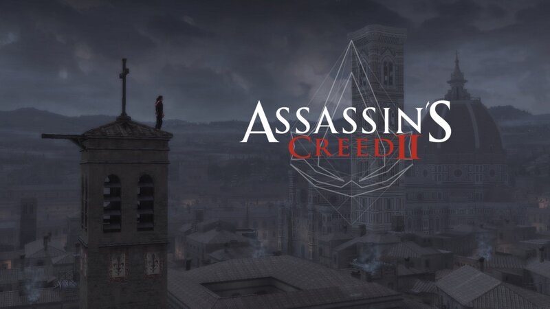 Assassin's Creed II title screen