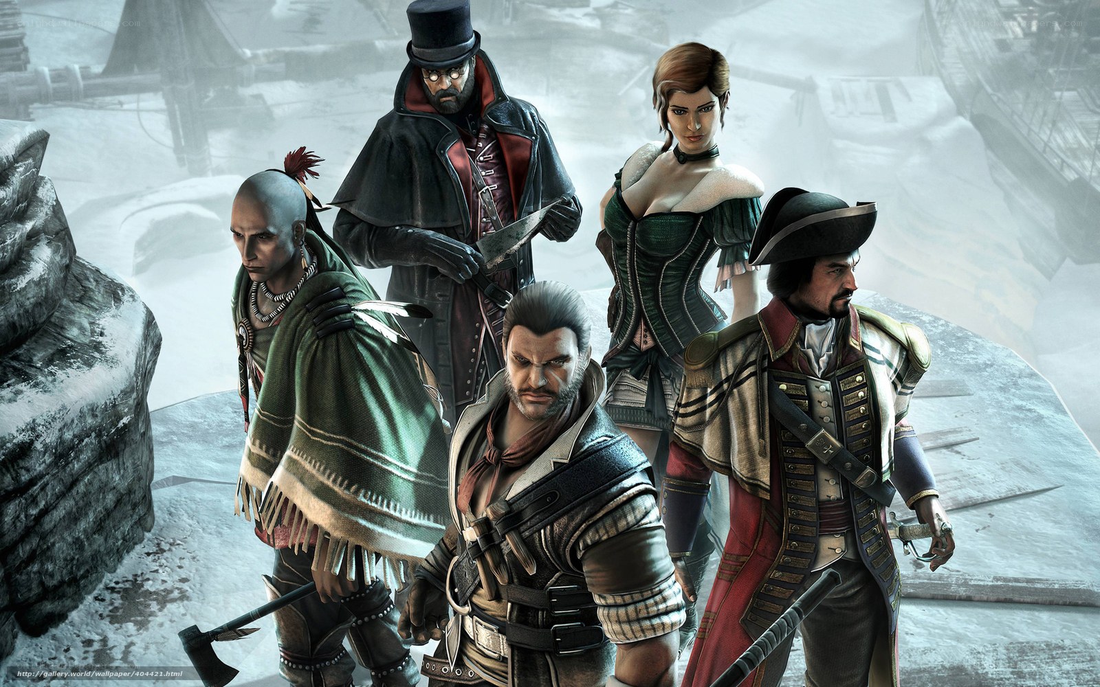 Assassin's Creed III characters