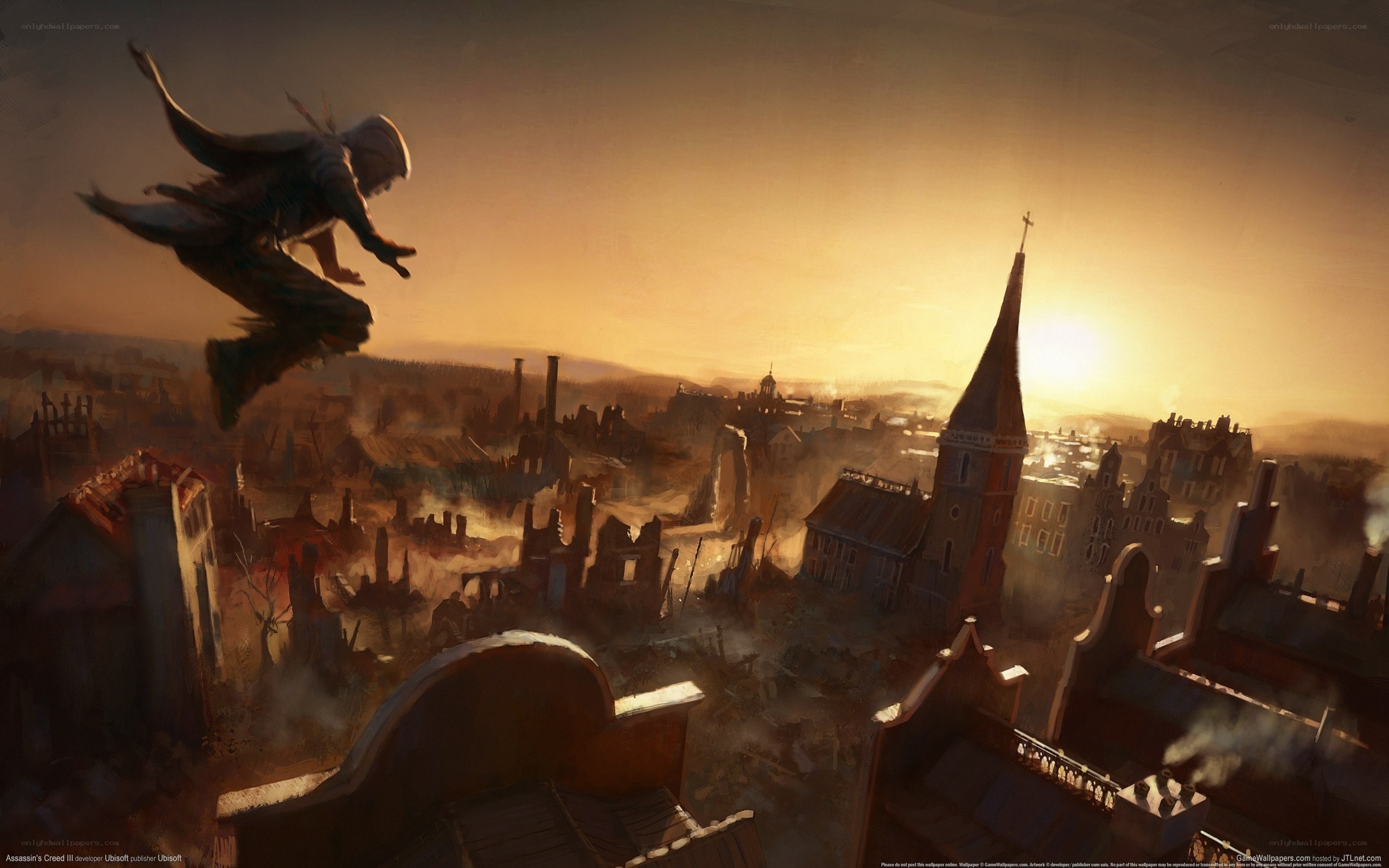 Assassin's Creed III city jump