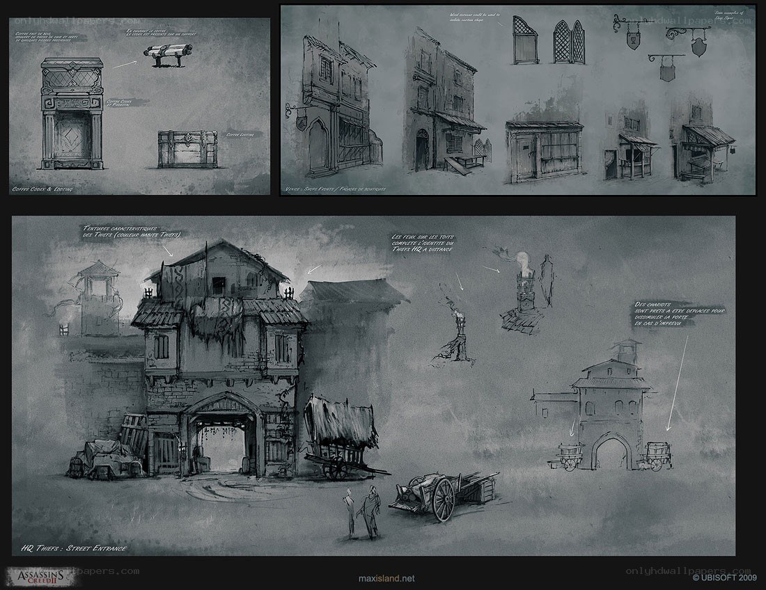 Assassin's Creed III concept art