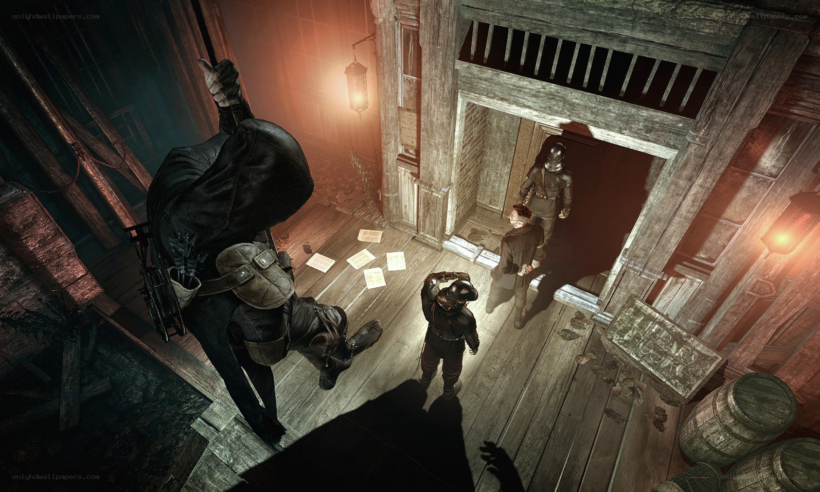 Assassin's Creed III gameplay scene