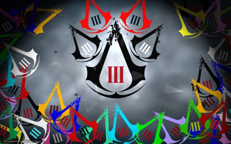 Assassin's Creed III logo art