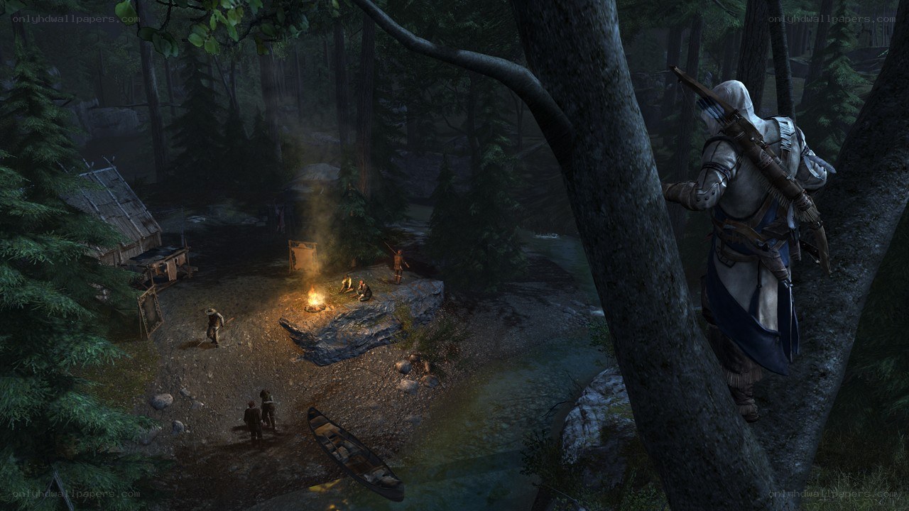 Assassin's Creed III scene
