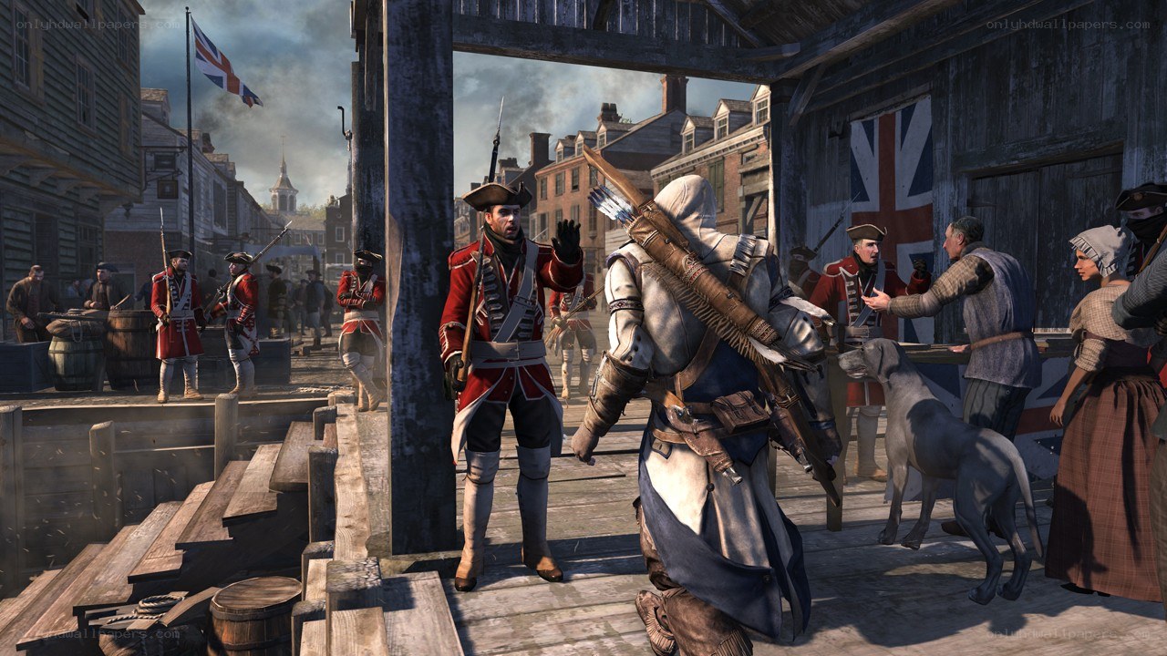 Assassin's Creed III scene