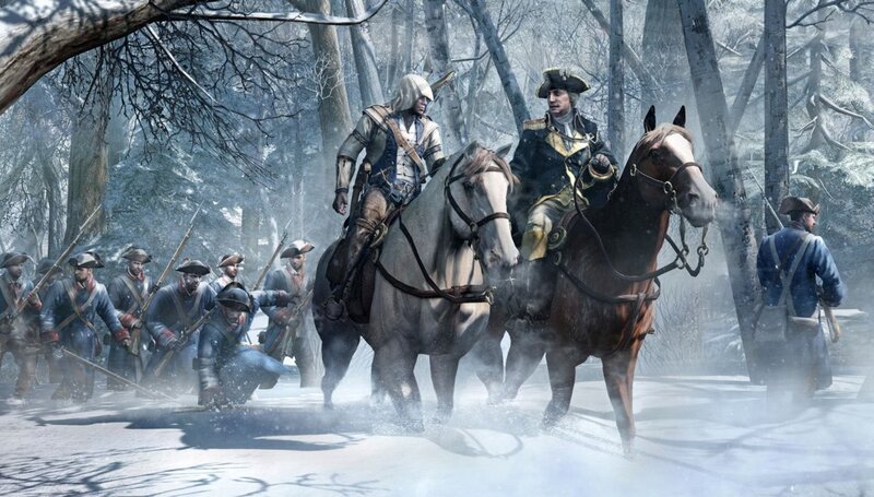 Assassin's Creed III scene