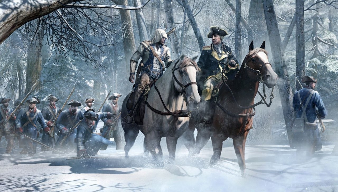 Assassin's Creed III scene