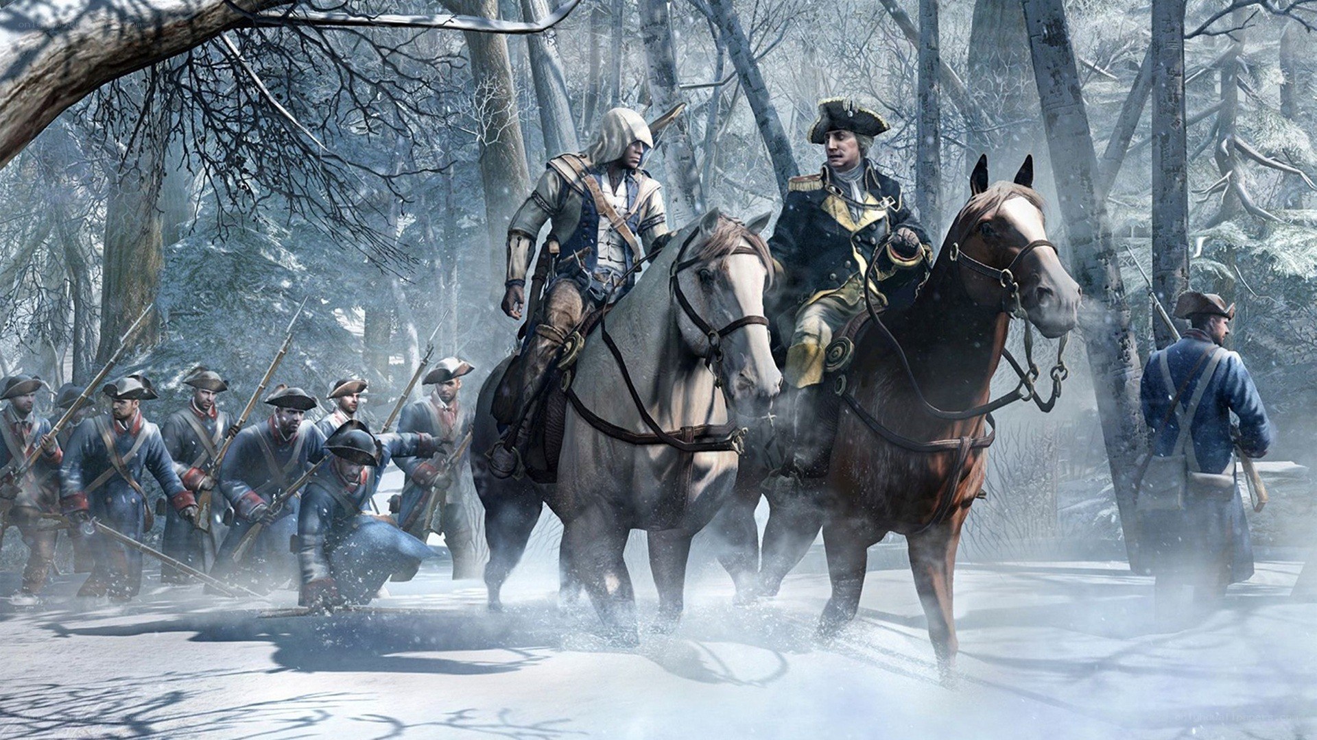 Assassin's Creed III scene