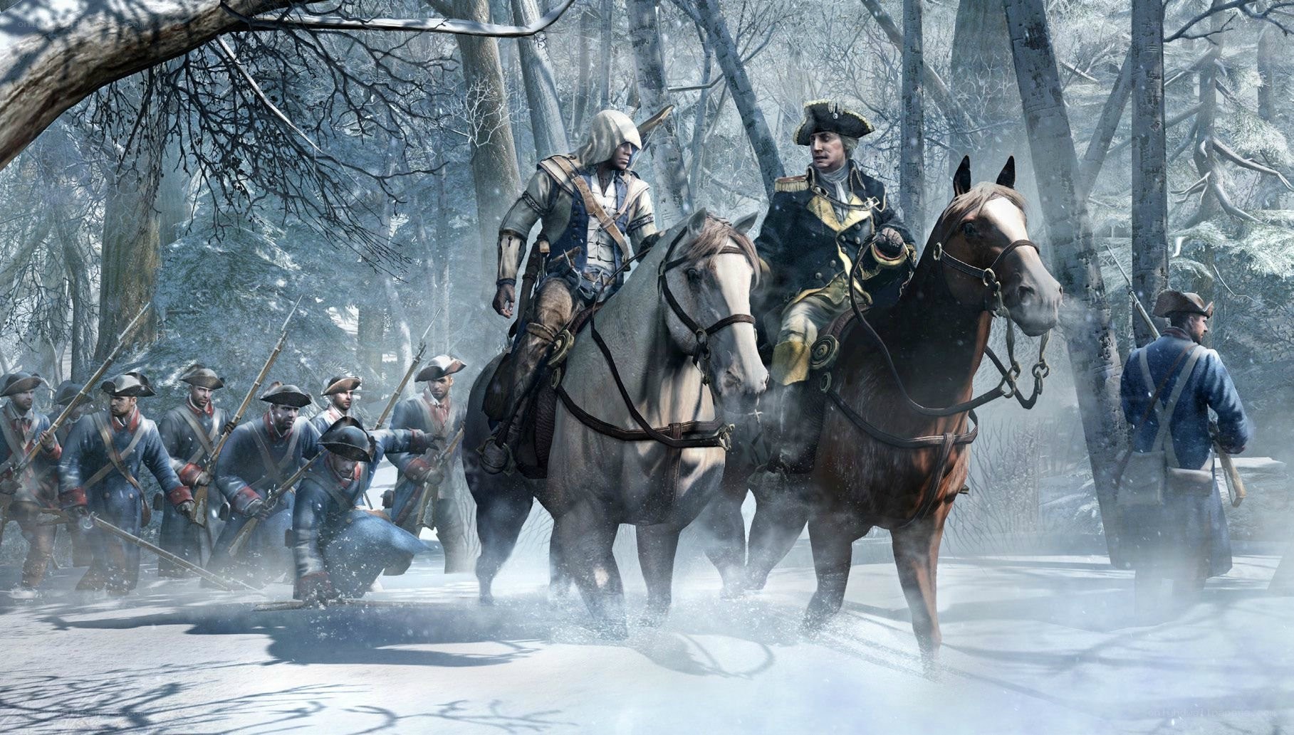 Assassin's Creed III scene