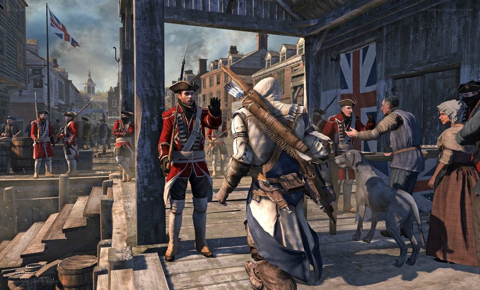 Assassin's Creed III scene