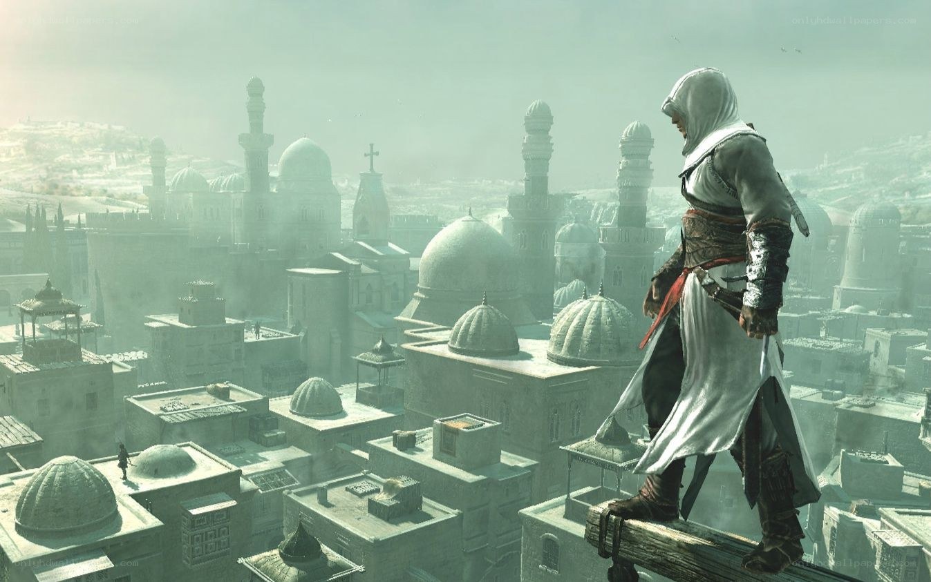 Assassin's Creed in a Middle Eastern city