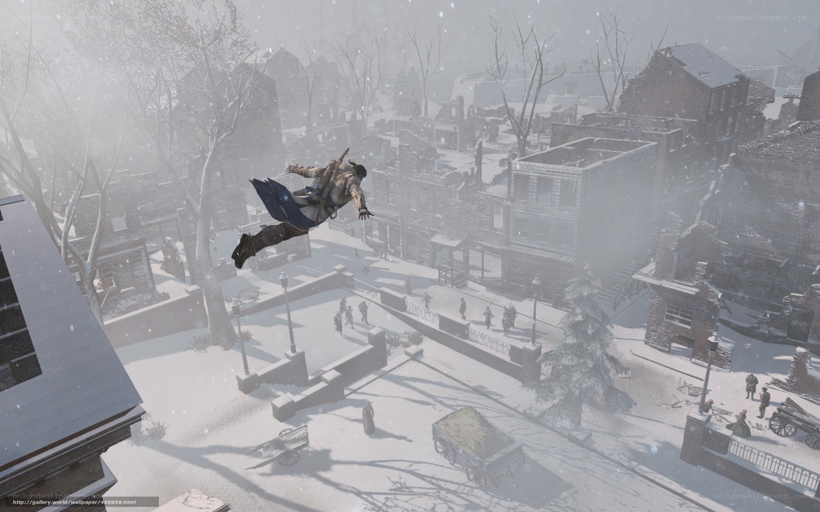Assassin's Creed in snow