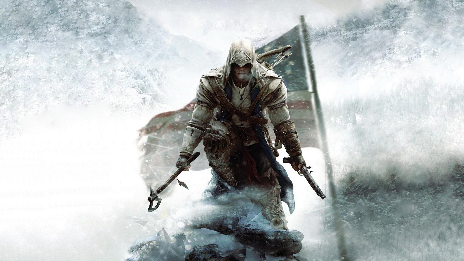 Assassin's Creed in snow