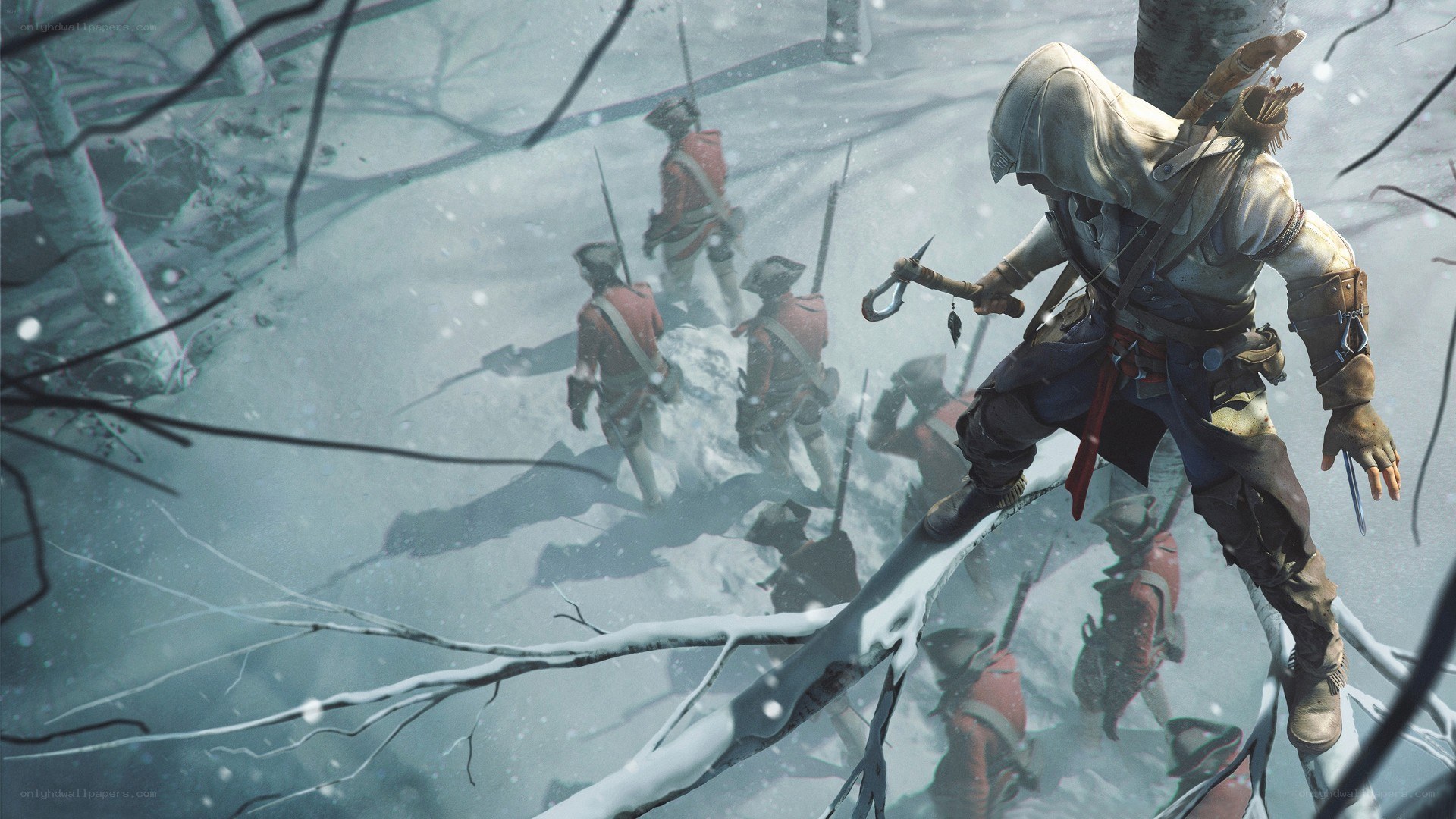 Assassin's Creed in snow