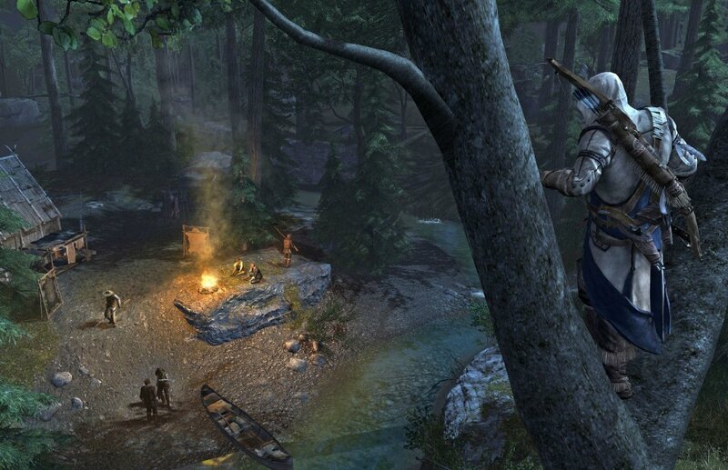 Assassin's Creed in the forest