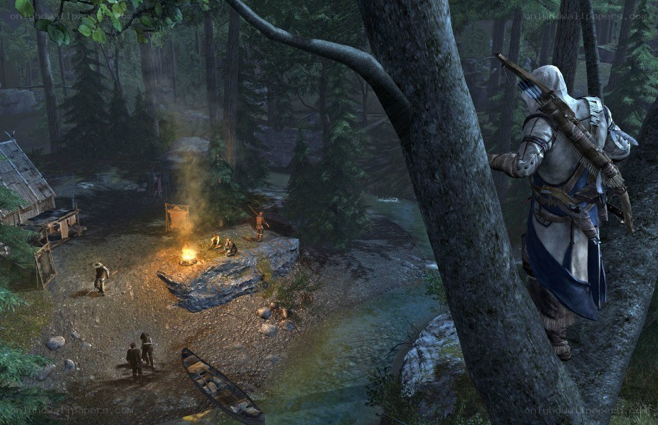 Assassin's Creed in the forest