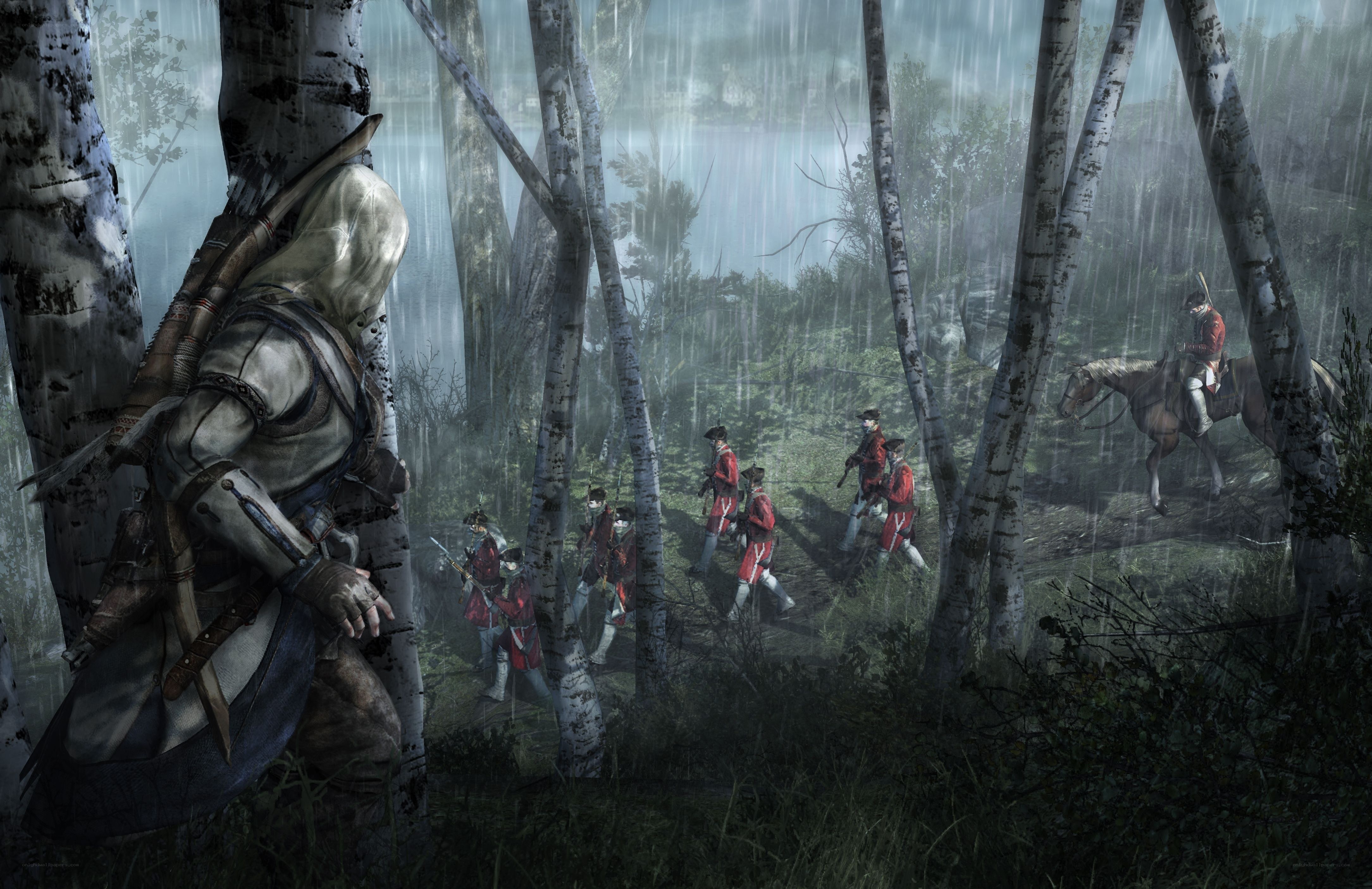 Assassin's Creed in the rain