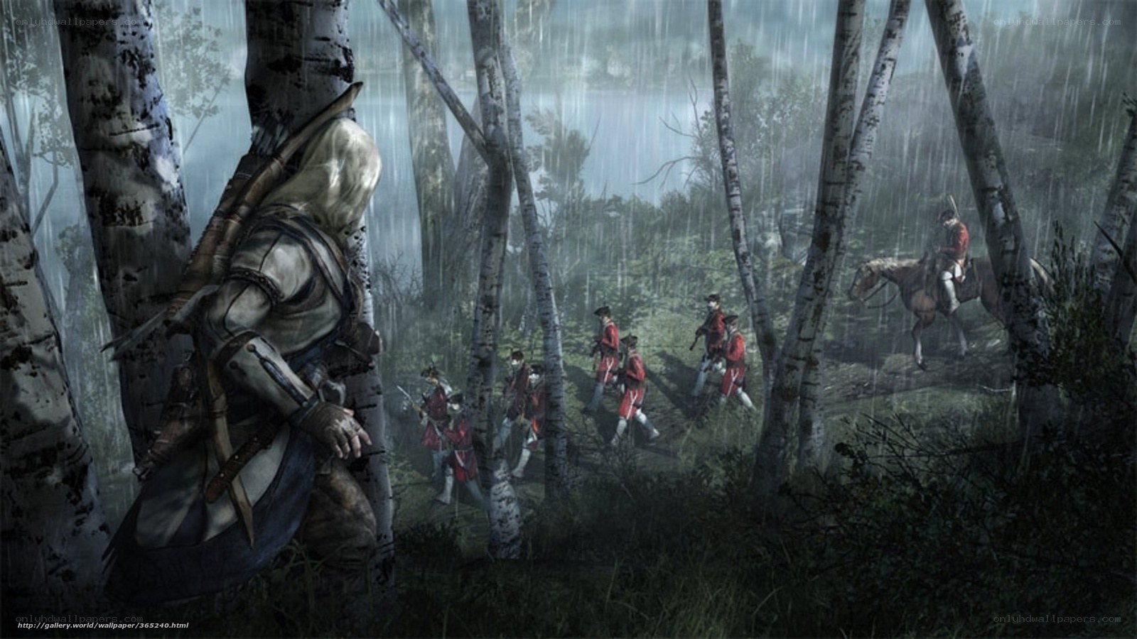 Assassin's Creed in the rain