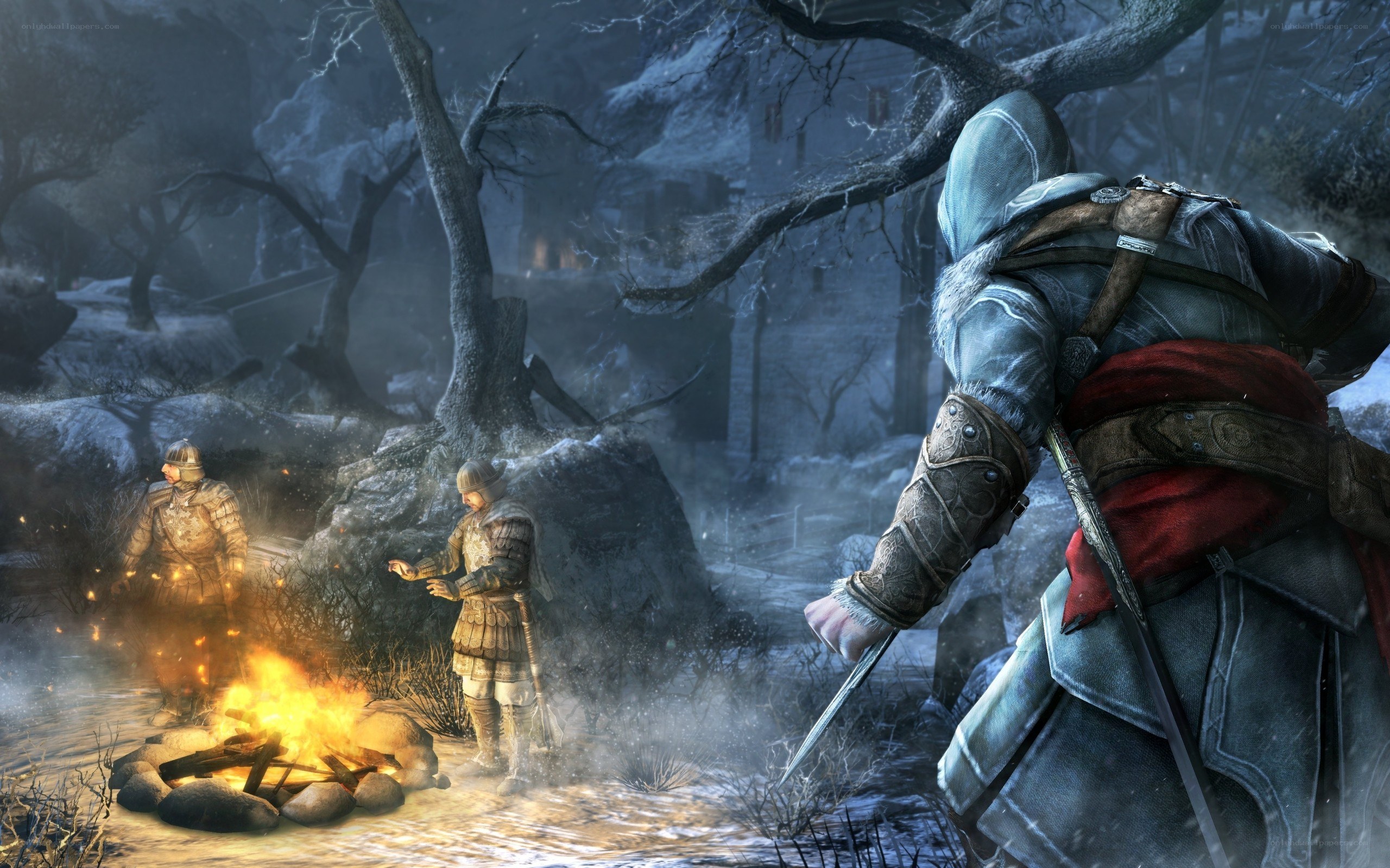 Assassin's Creed in winter