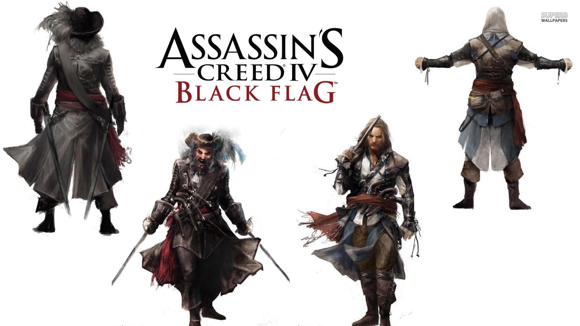 Assassin's Creed IV Black Flag characters