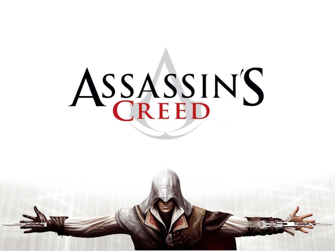 Assassin's Creed logo and character