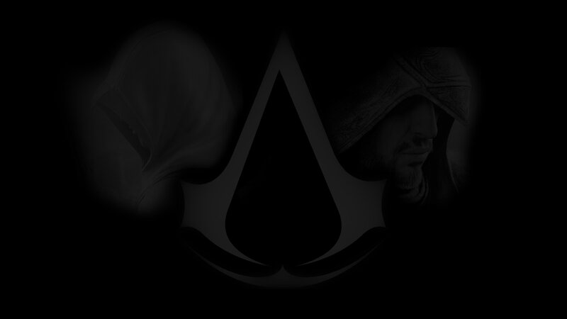 Assassin's Creed logo and character