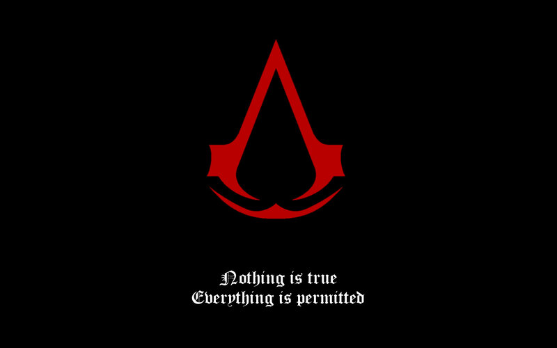Assassin's Creed logo and motto