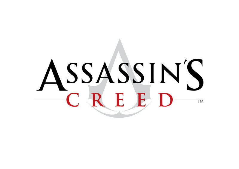 Assassin's Creed Logo — Black, Minimalist, Vector Art, Text