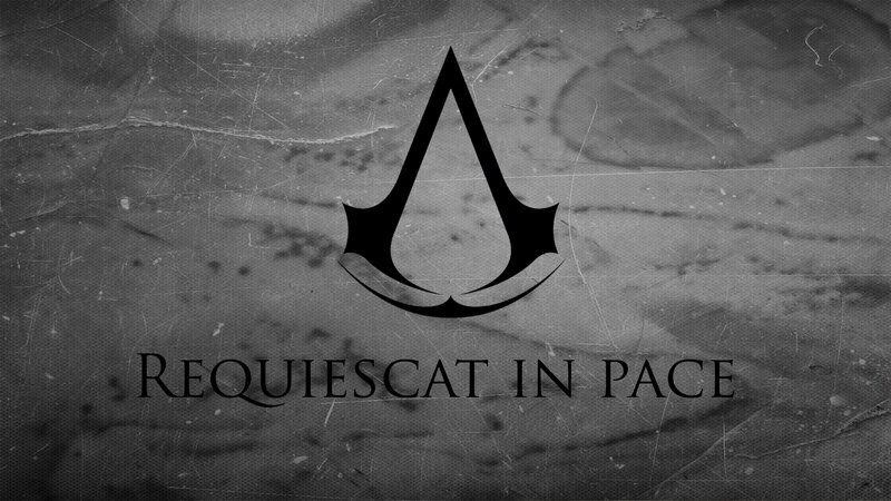 Assassin's Creed Logo — Black, Serious