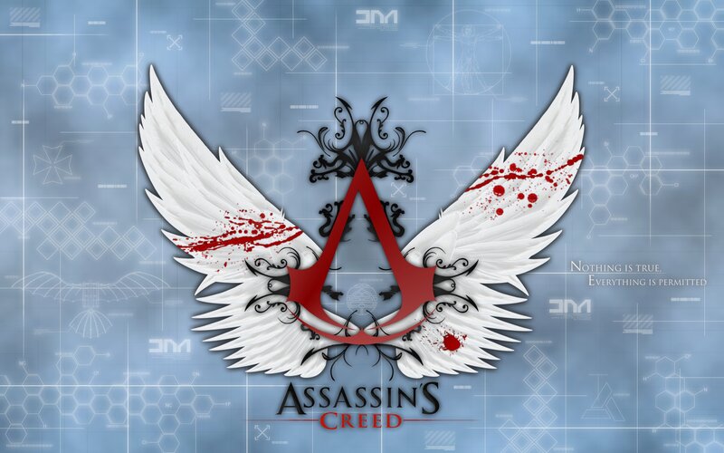 Assassin's Creed Logo — Blue