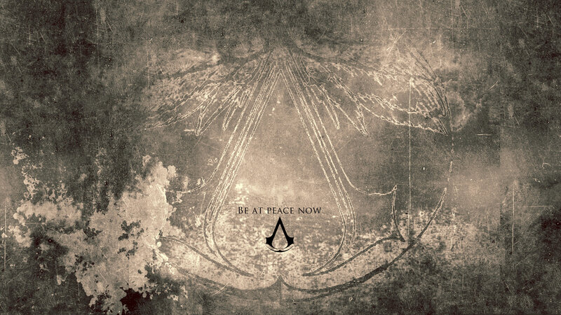 Assassin's Creed Logo — Brown, Dramatic, Illustration