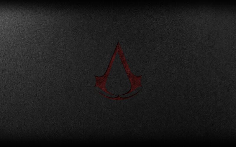 Assassin's Creed logo on dark background