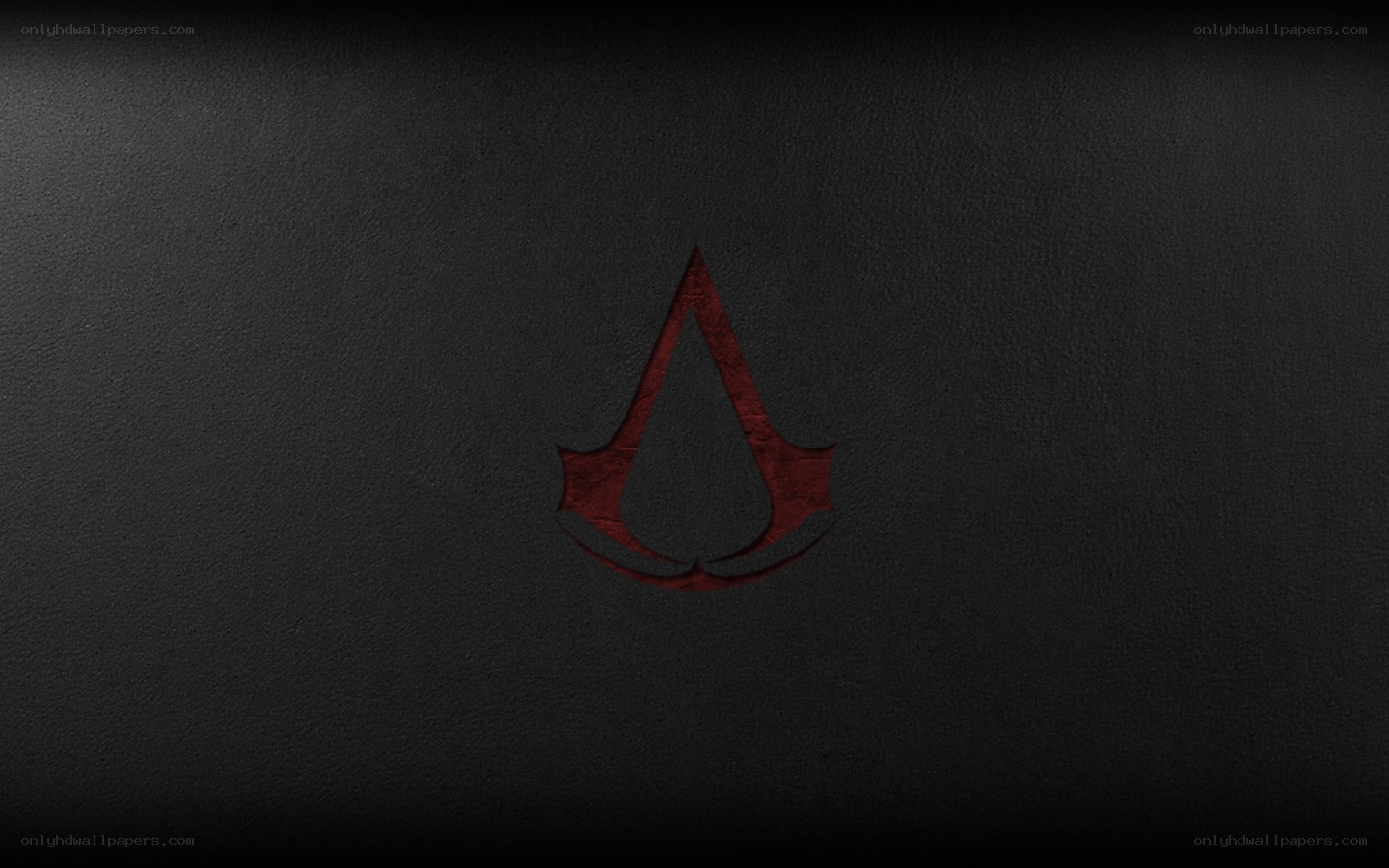 Assassin's Creed logo on dark background