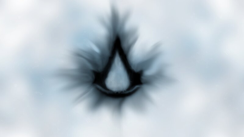 Assassin's Creed Logo — White