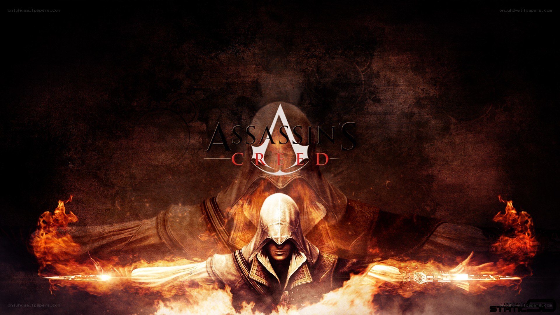 Assassin's Creed logo with assassin