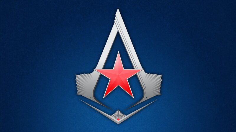 Assassin's Creed logo with red star