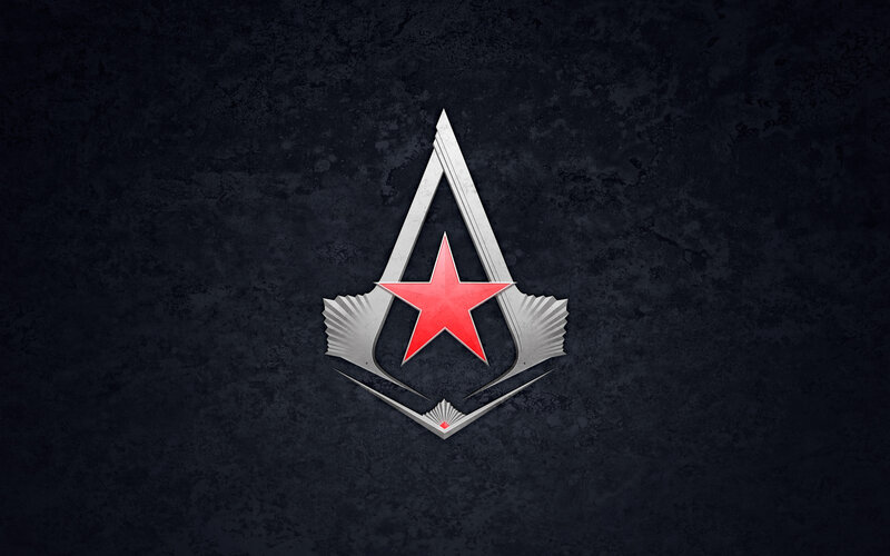 Assassin's Creed logo with red star