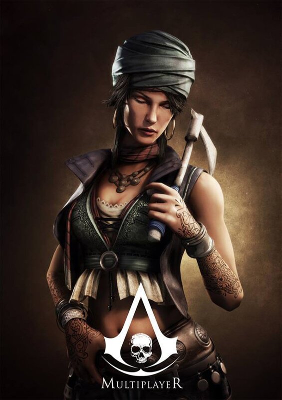 Assassin's Creed pirate character