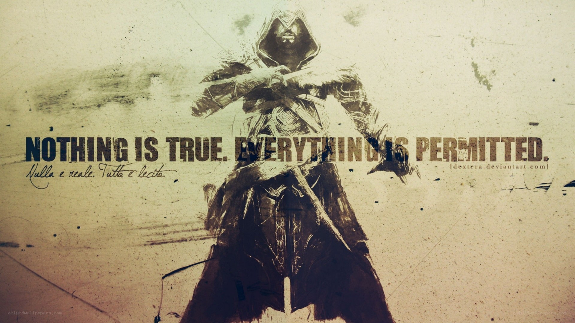 Assassin's Creed quote art
