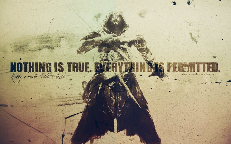 Assassin's Creed quote art