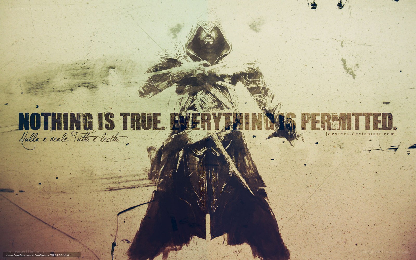 Assassin's Creed quote art