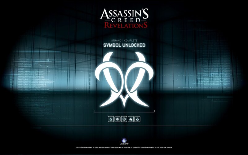 Assassin's Creed Revelations unlock screen